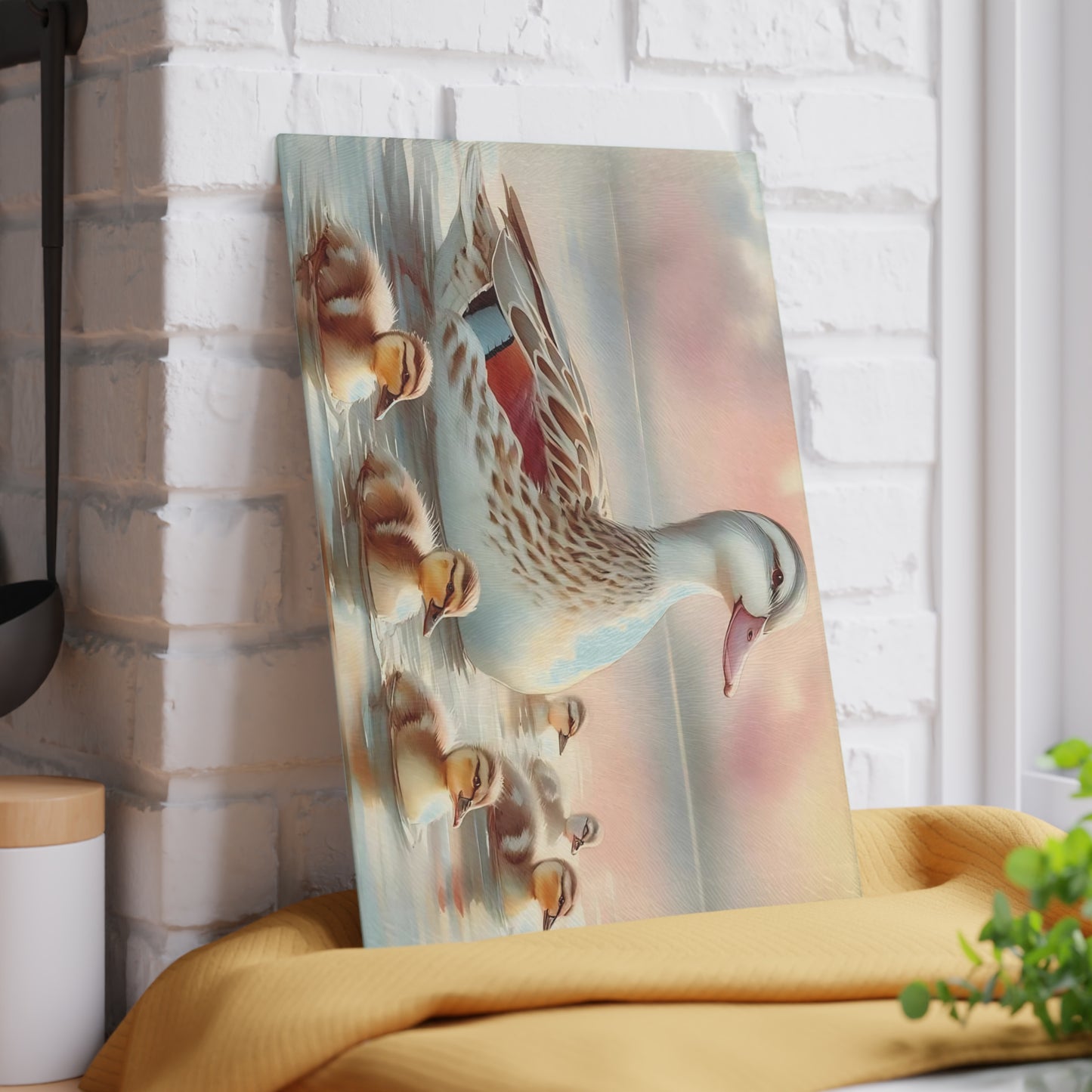 Tabla de cortar de vidrio con forma de pato, regalo de cocina único, tabla de charcutería, regalo para chef, regalo de aniversario, regalo de boda, utensilios de cocina, personalizado