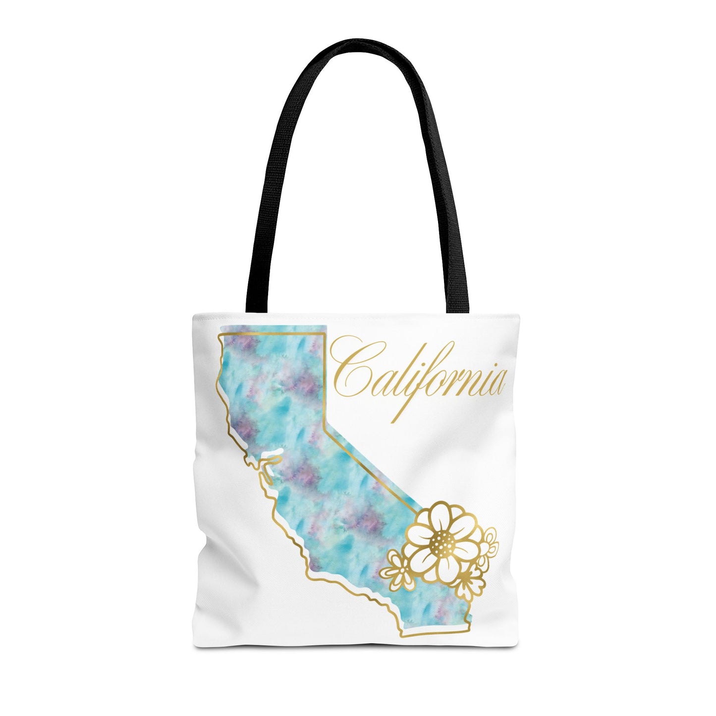 🌸 California State Floral Tote Bag – Elegant, Artistic & Practical 👜