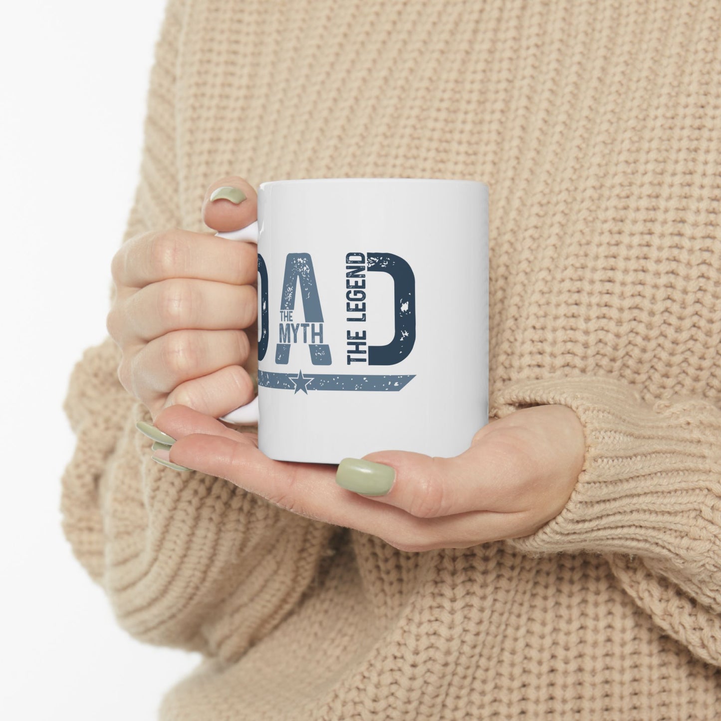 🦸‍♂️ The Man, The Myth, The Legend – Father’s Day Mug