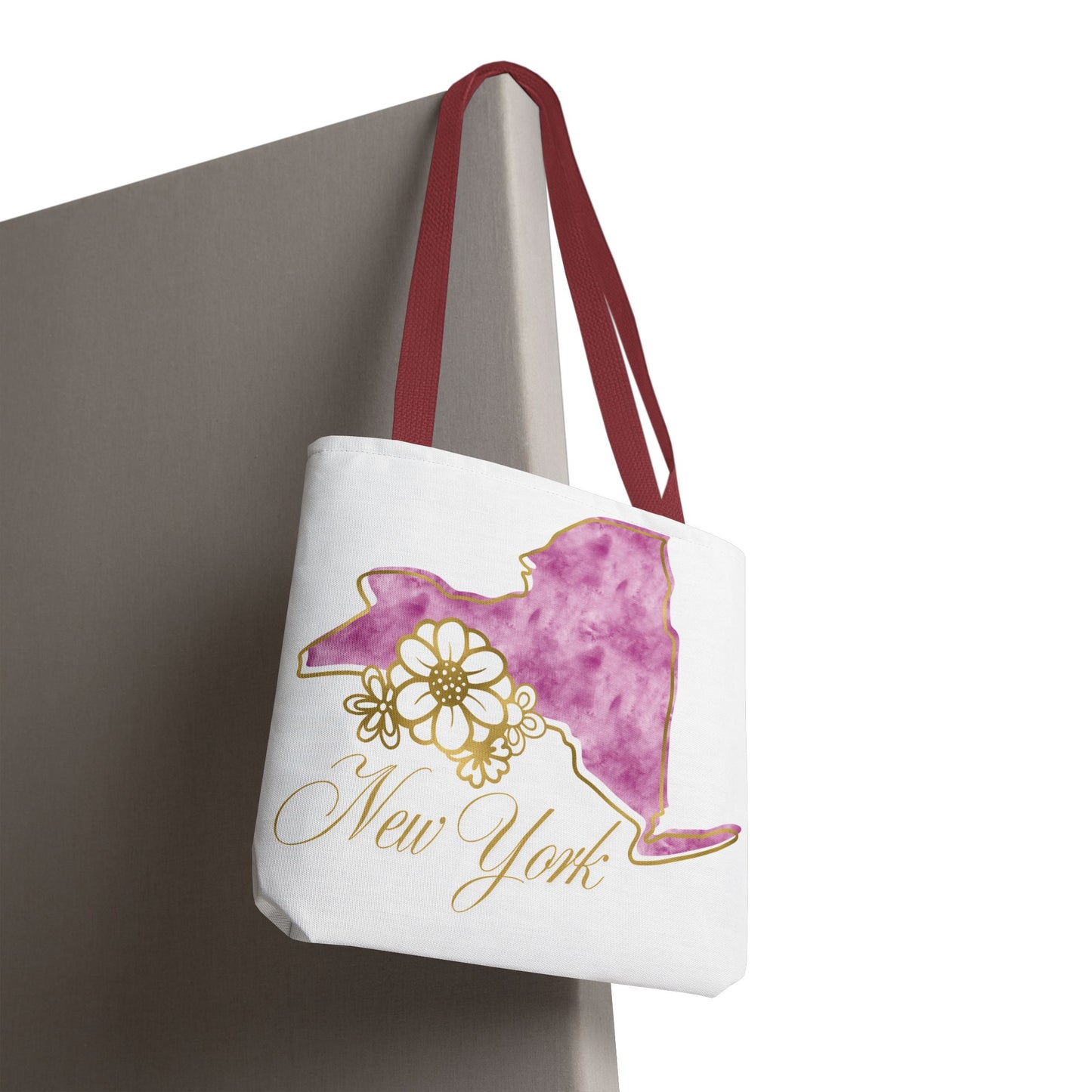 🗽 New York State Floral Tote Bag – Chic, Practical & City Charm 🌸