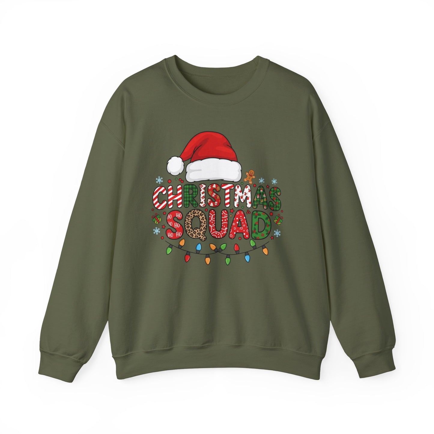 🎅✨ Christmas Squad Sweatshirt – Festive Cheer for the Whole Crew 🎄🎁