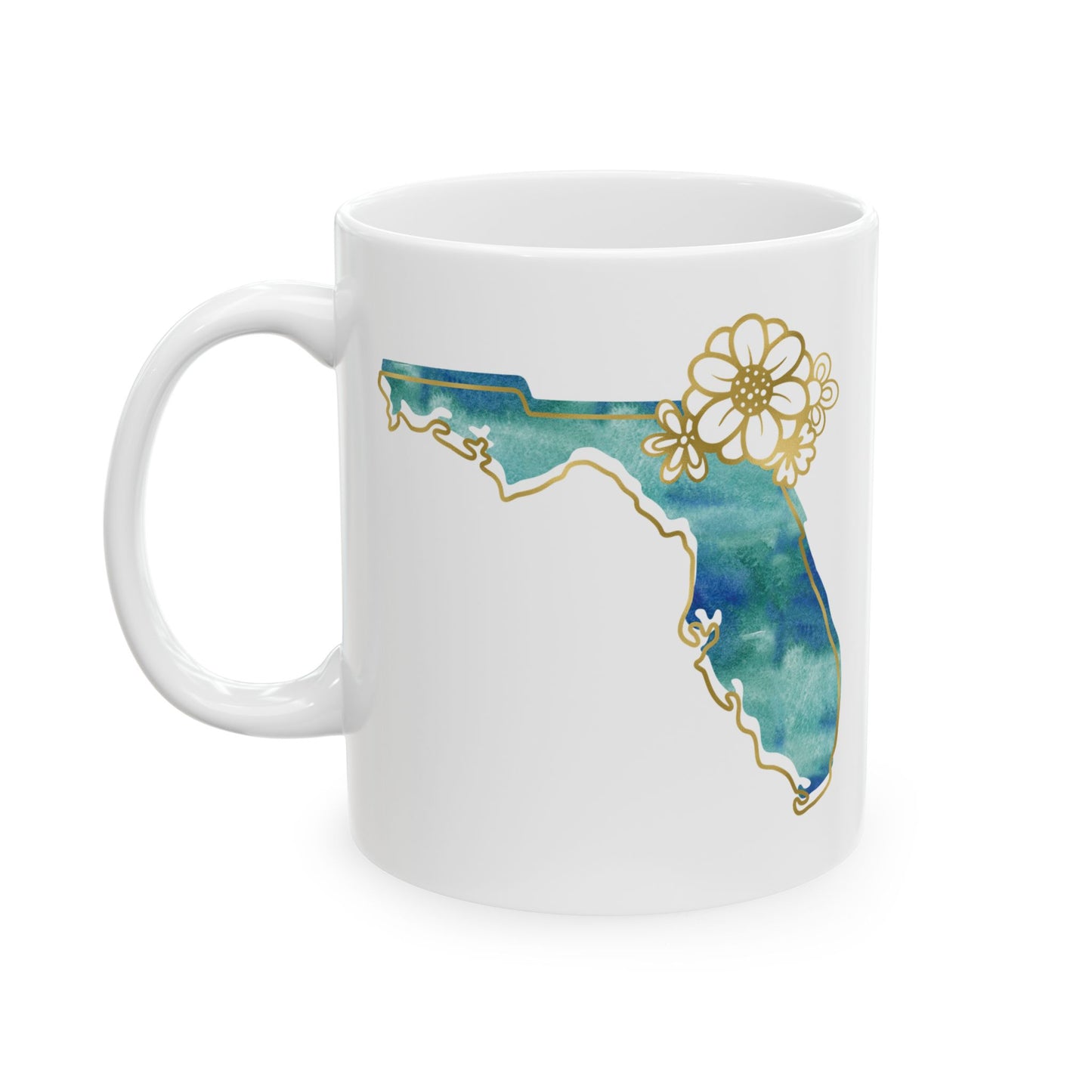 ☕ Home is Where the ❤️ Is – Florida Mug – Sunshine State Sips ☀️