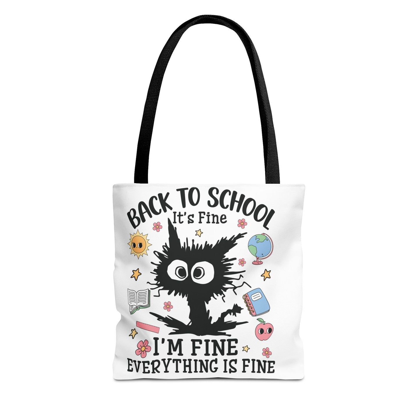 👀 I See Smart People Tote – Kawaii School Vibes with a Clever Twist 🍎