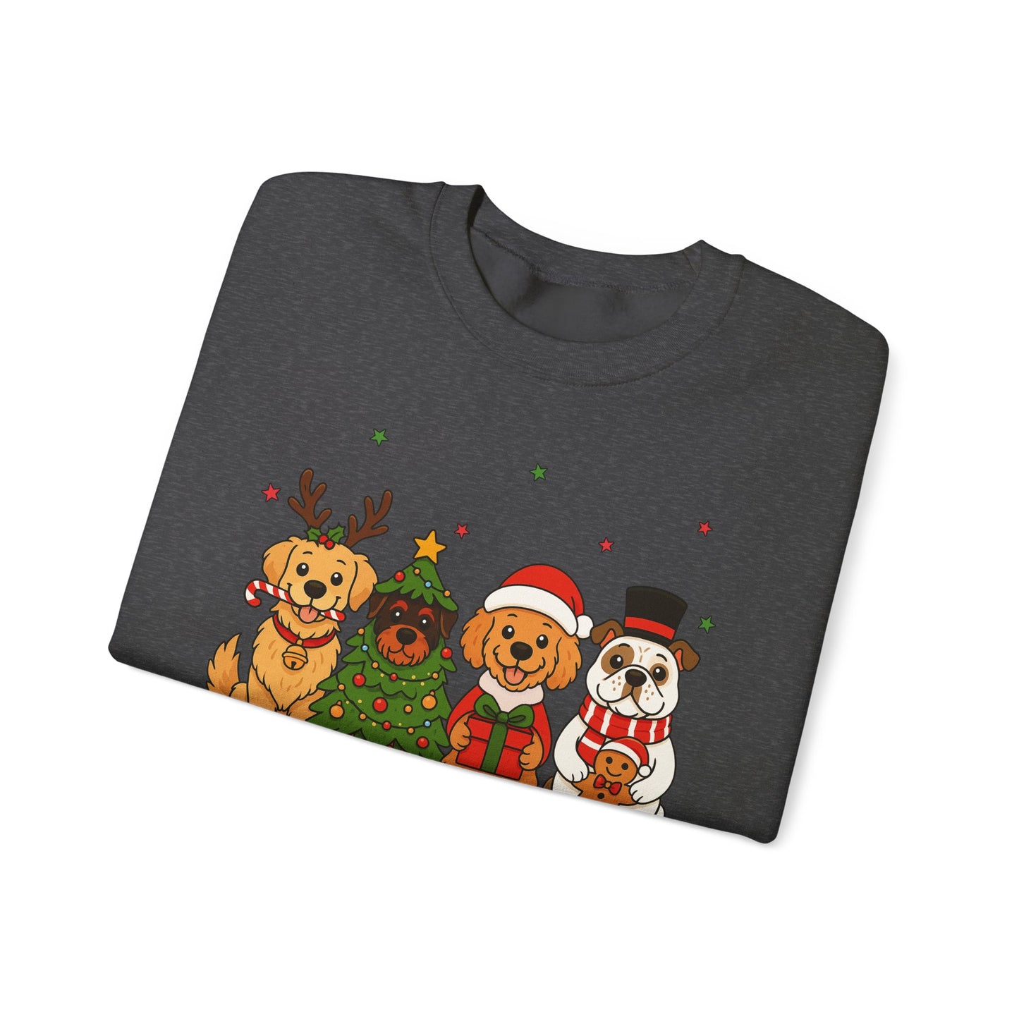 🐶🎄 Merry Woofmas Sweatshirt – Festive Dog Lovers Holiday Crewneck