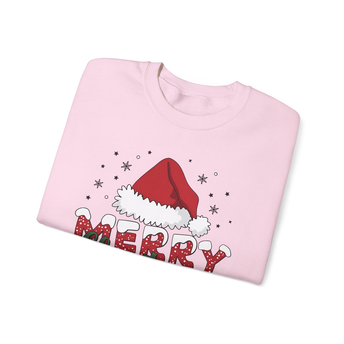 🎅✨ Merry Christmas Santa Hat Sweatshirt – Classic Festive Holiday Style