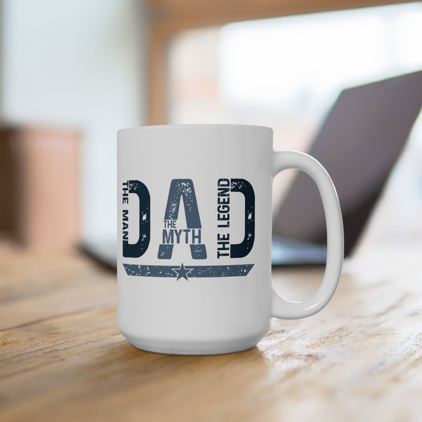 🦸‍♂️ The Man, The Myth, The Legend – Father’s Day Mug