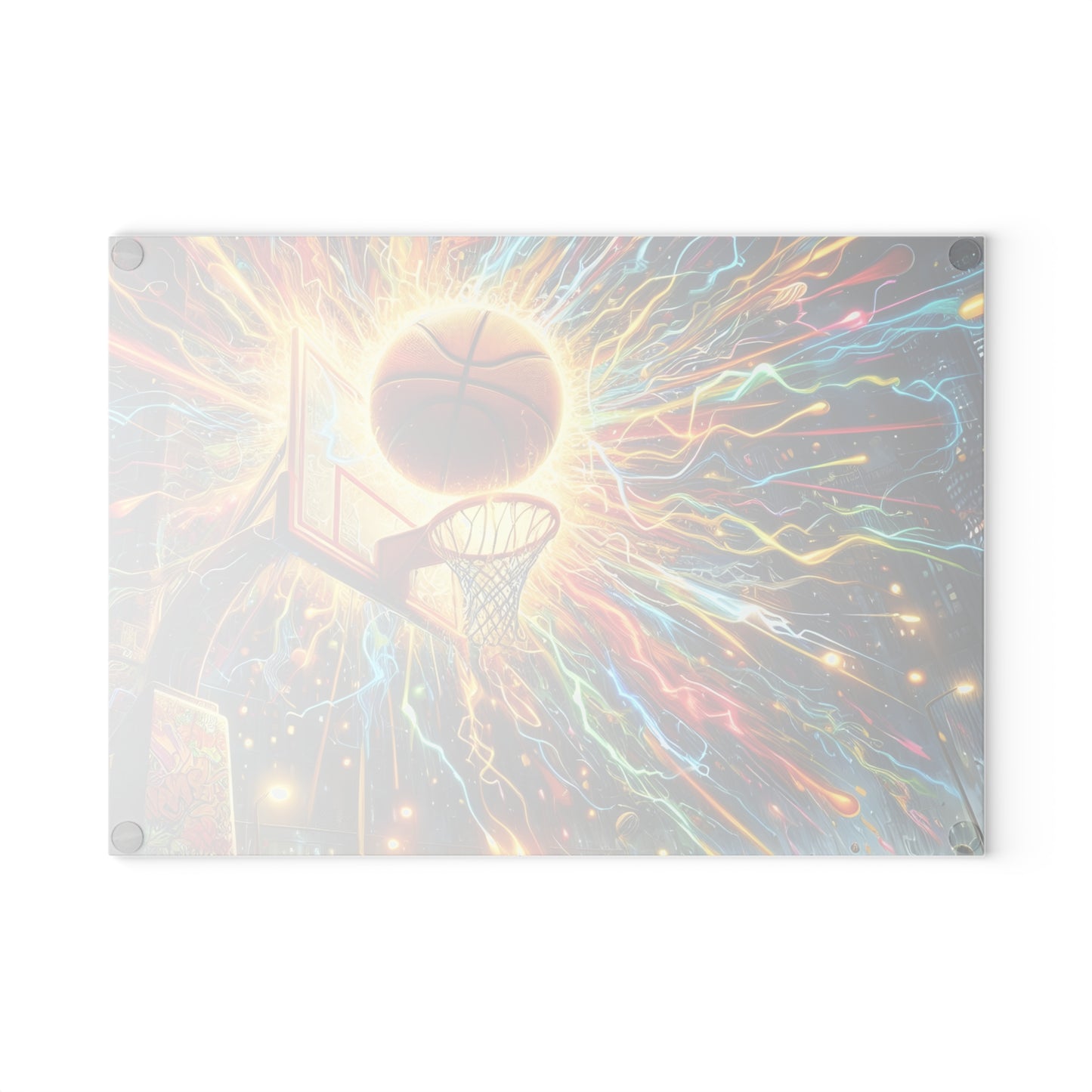 🏀💥 Basketball Explosion Cutting Board – Slam Dunk Style for Your Kitchen 🎨