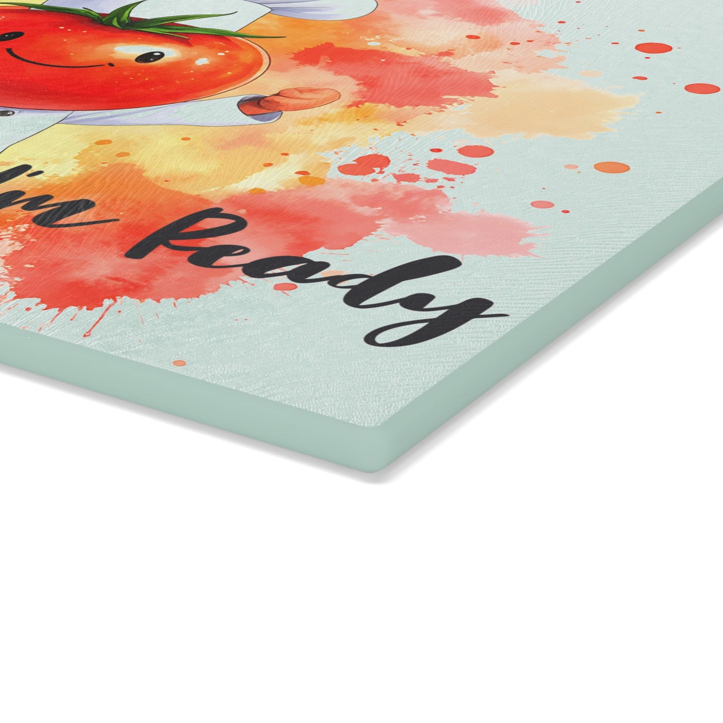 🍝 Pass the Pasta, I'm Ready – Funny Tomato Chef Cutting Board