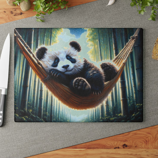 🐼 Relaxing Panda Cutting Board – Tranquil Forest Vibes with Adorable Charm