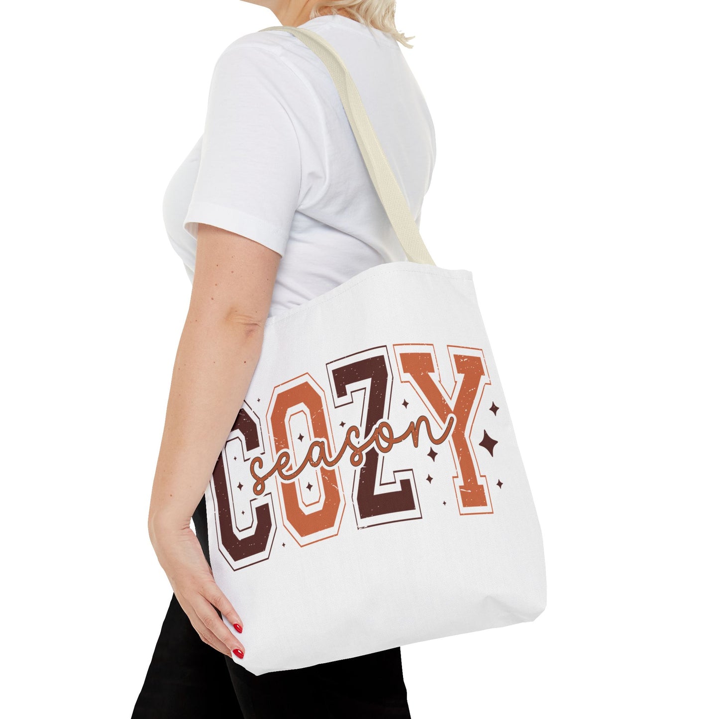 🍂 Cozy Season Tote Bag – Fall Vibes You Can Carry 🍁👜