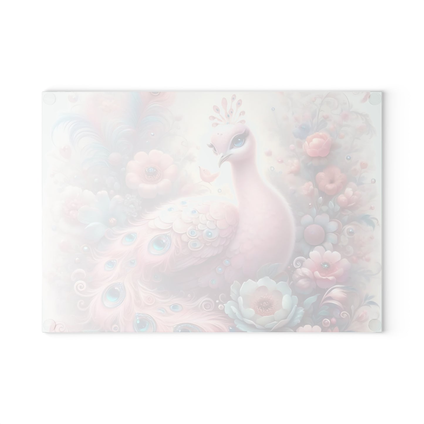 Decoración de pavo real, decoración de mariposas, tabla de cortar, decoración de cocina, arte de cocina, tabla de servir, regalo de pavo real, regalo de mariposa, tabla de cortar floral