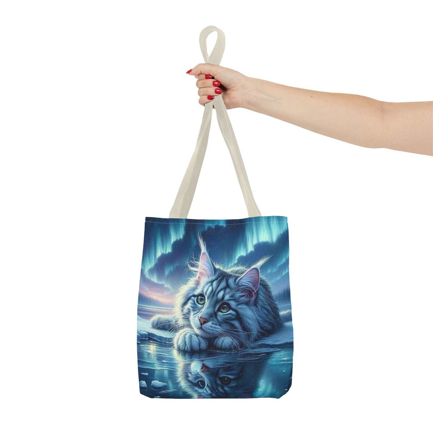 Bolso de mano Majestic Maine Coon Cat: duradero, elegante y reutilizable, ideal para amantes de los gatos, dueños de mascotas, para ir de compras, leer libros y para uso diario.