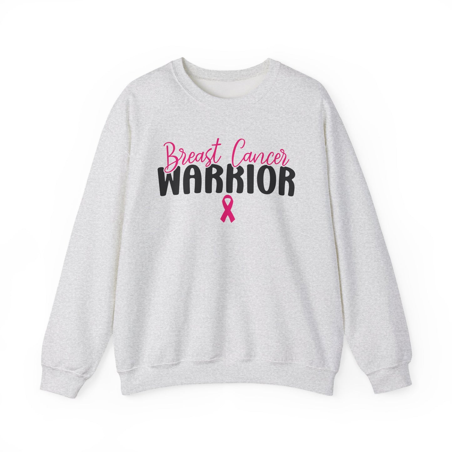 🎀💪 Breast Cancer Warrior Sweatshirt – Survivor Strength & Awareness Crewneck