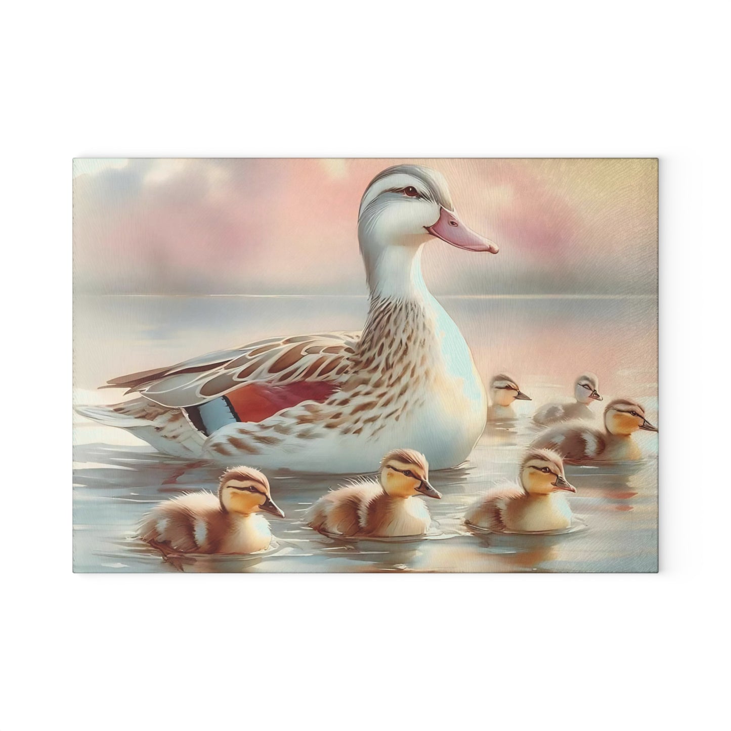 Tabla de cortar de vidrio con forma de pato, regalo de cocina único, tabla de charcutería, regalo para chef, regalo de aniversario, regalo de boda, utensilios de cocina, personalizado