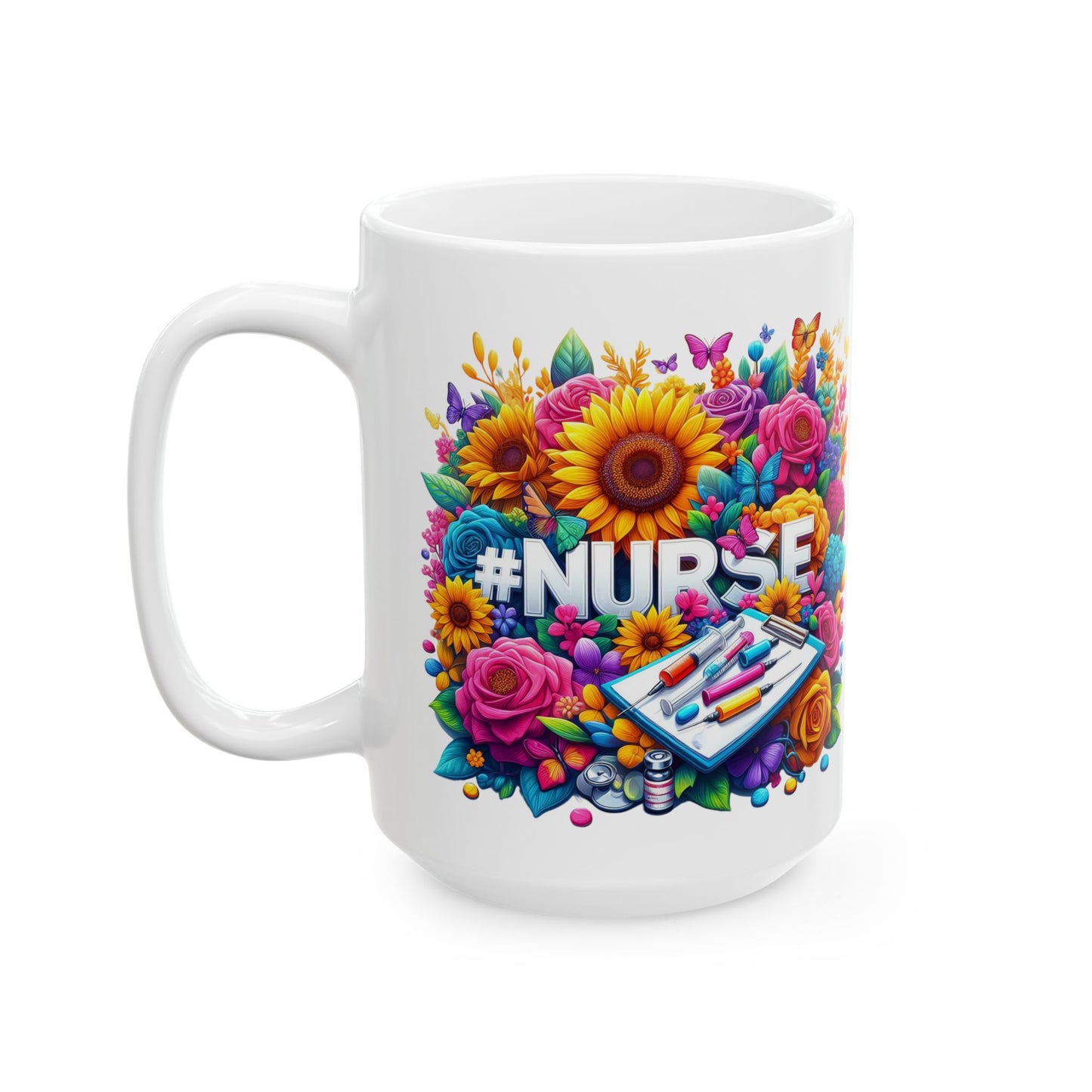 Nurse Coffee Mug, Nurse Gift, Healthcare Mug, Nursing Mug, Nurse Appreciation, Nurse Cup, Nurse Office Decor, Medical Mug, Gift for Her, Mug