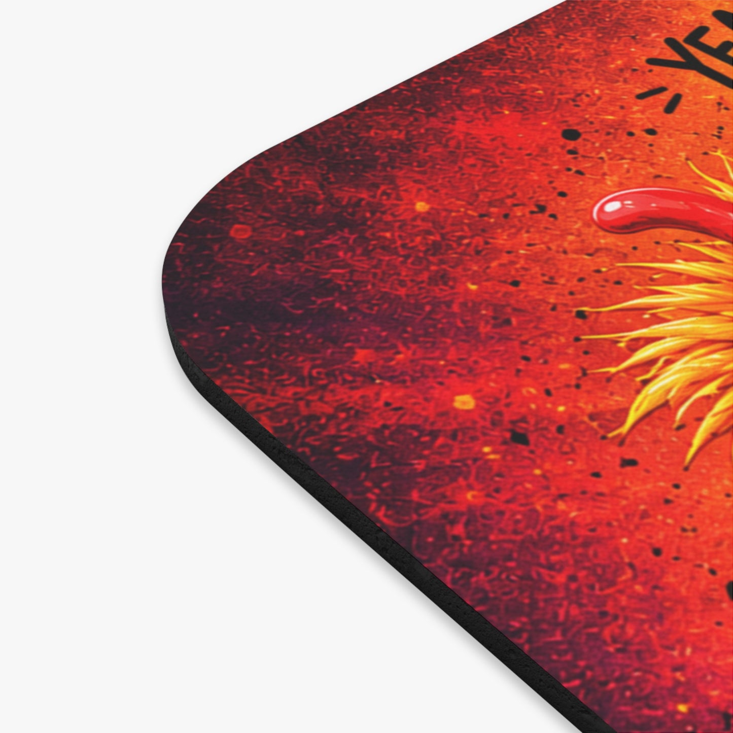 Funny Chicken Mouse Pad – Colorful Limited Edition Desk Decor