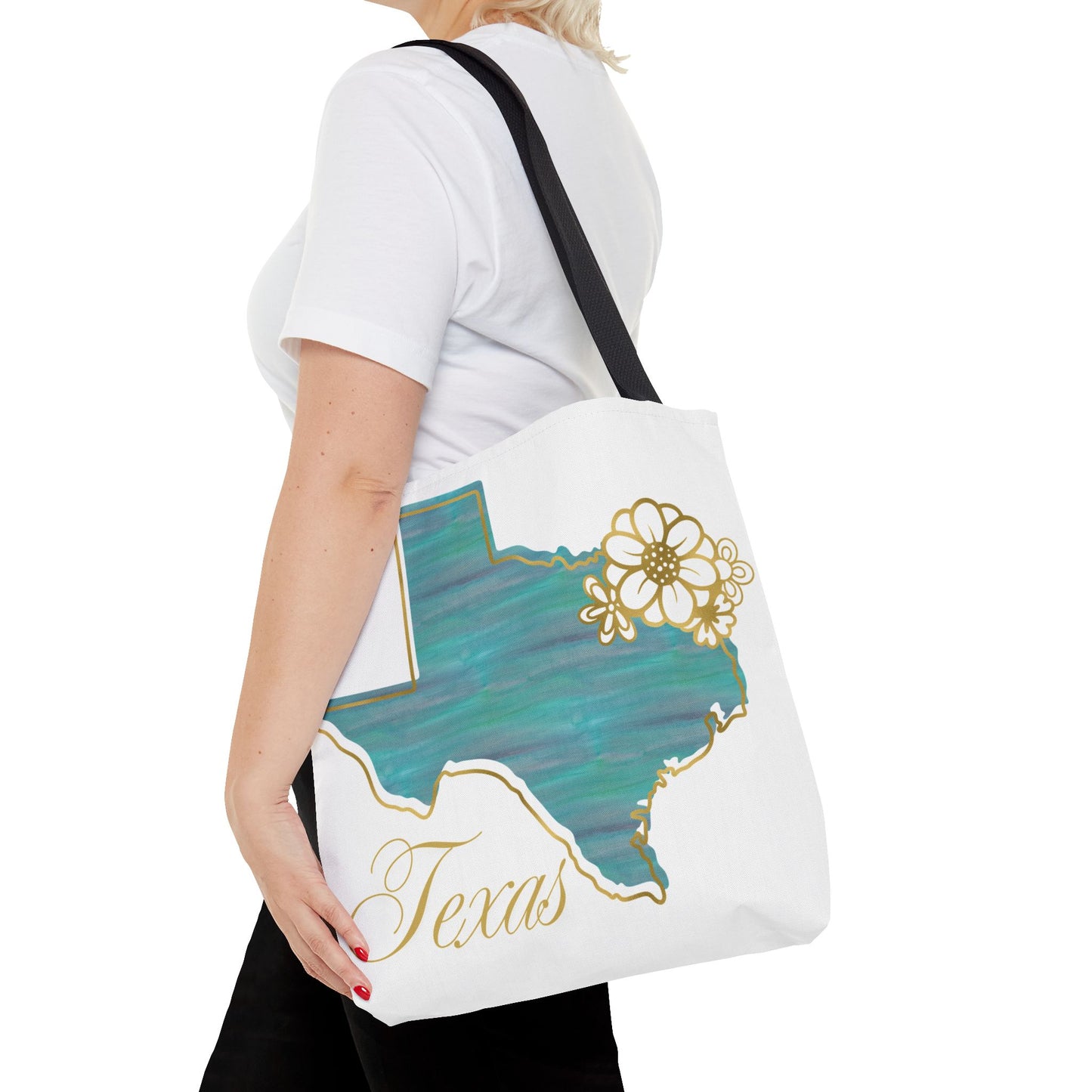 🎨 Texas State Floral Tote Bag – Elegant, Practical & Southern Charm 🌸