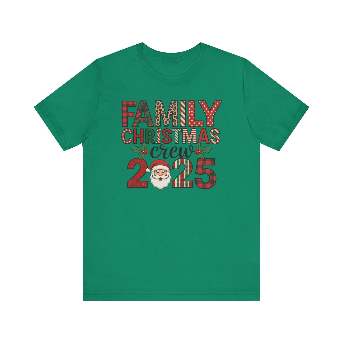🎅 Family Christmas Crew 2025 T-Shirt – Matching Holiday Santa Tee 🌲✨