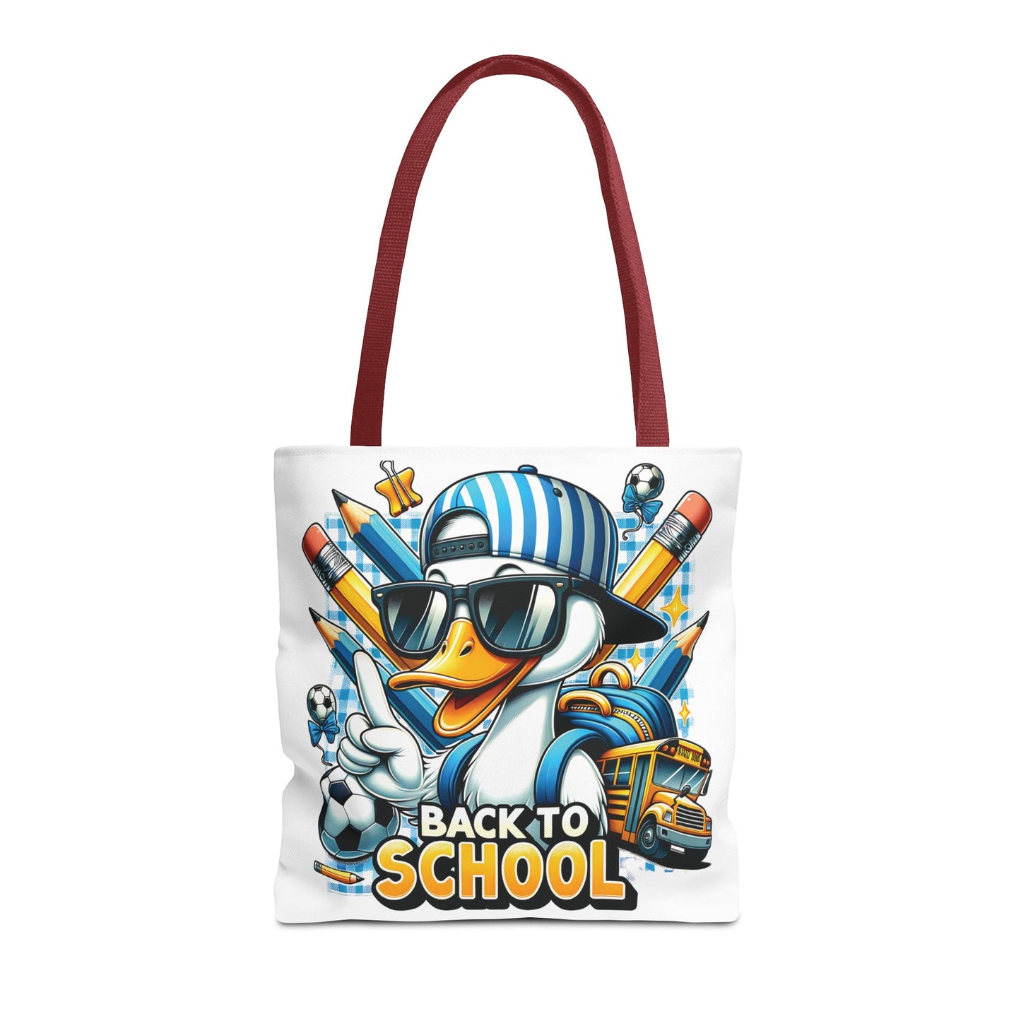 🦆 Cool Duck Back to School Tote – Waddle into the School Year in Style 🏫