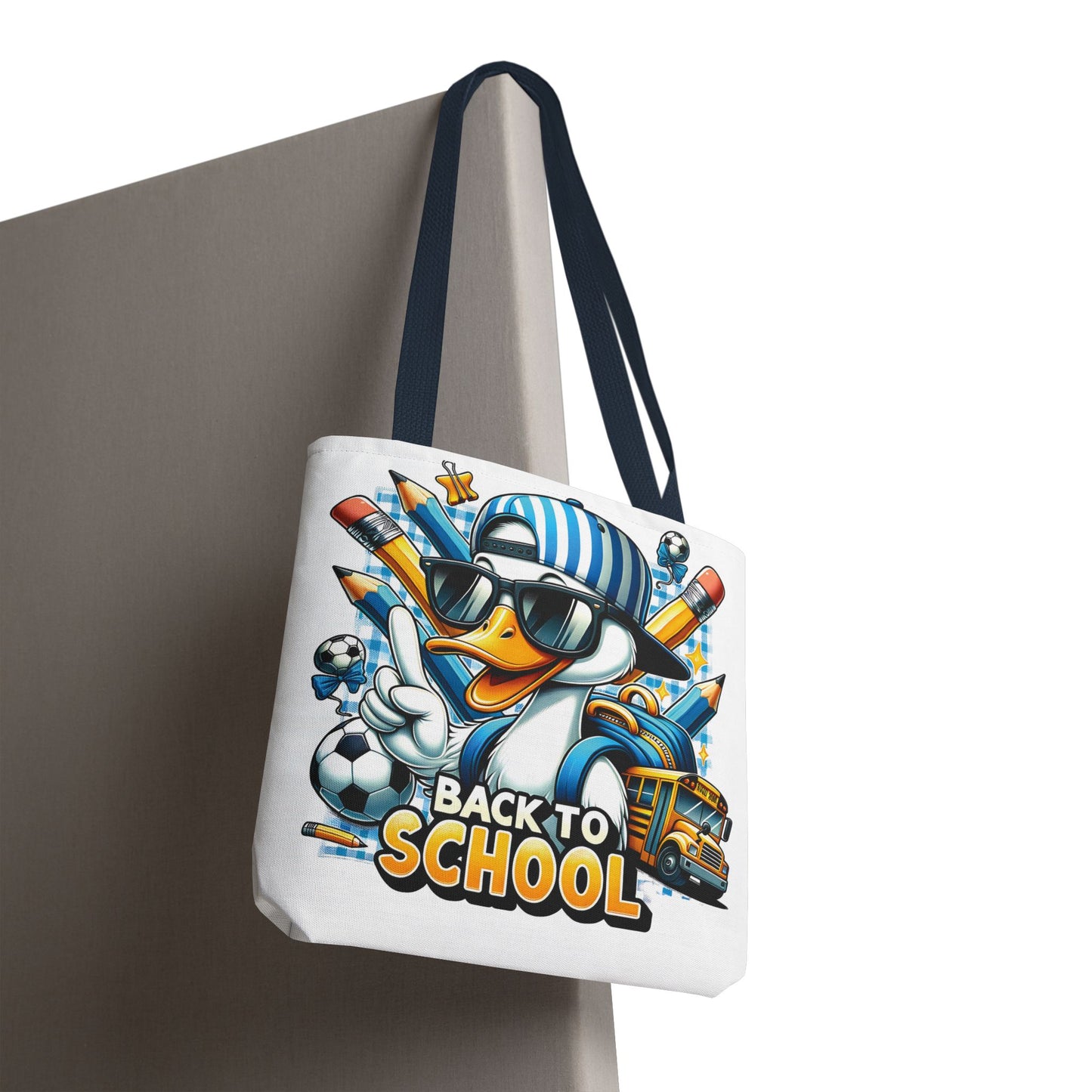 🦆 Cool Duck Back to School Tote – Waddle into the School Year in Style 🏫