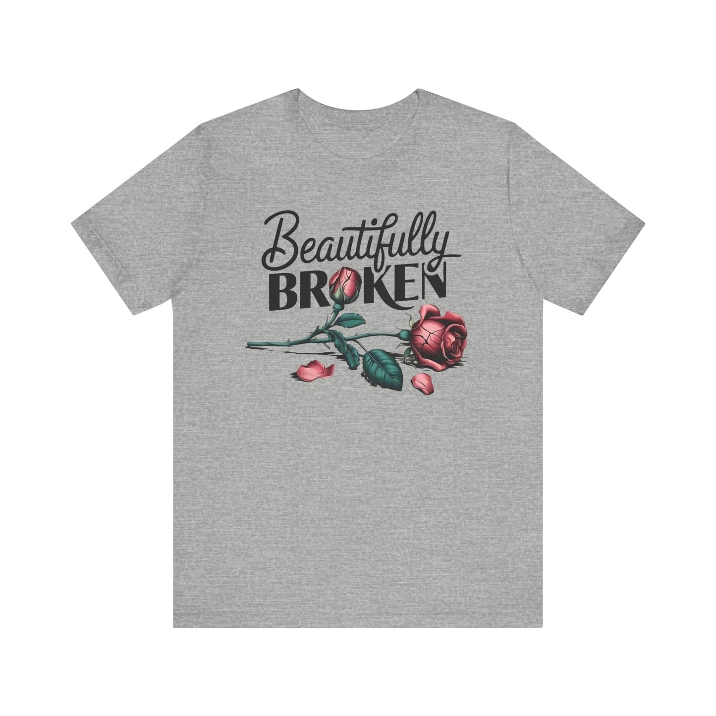 Camiseta Rosa “Beautifully Broken”: una camiseta empoderante con una elegancia suave