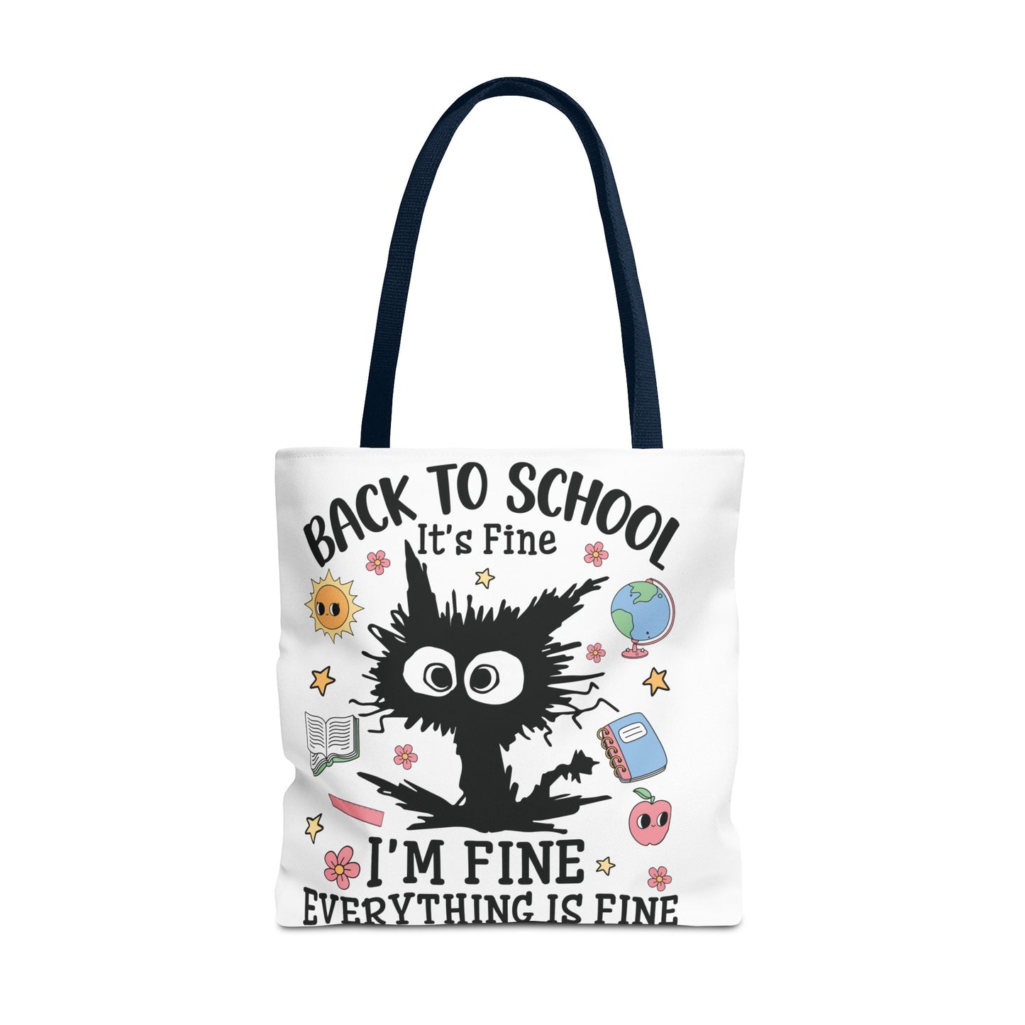 👀 I See Smart People Tote – Kawaii School Vibes with a Clever Twist 🍎