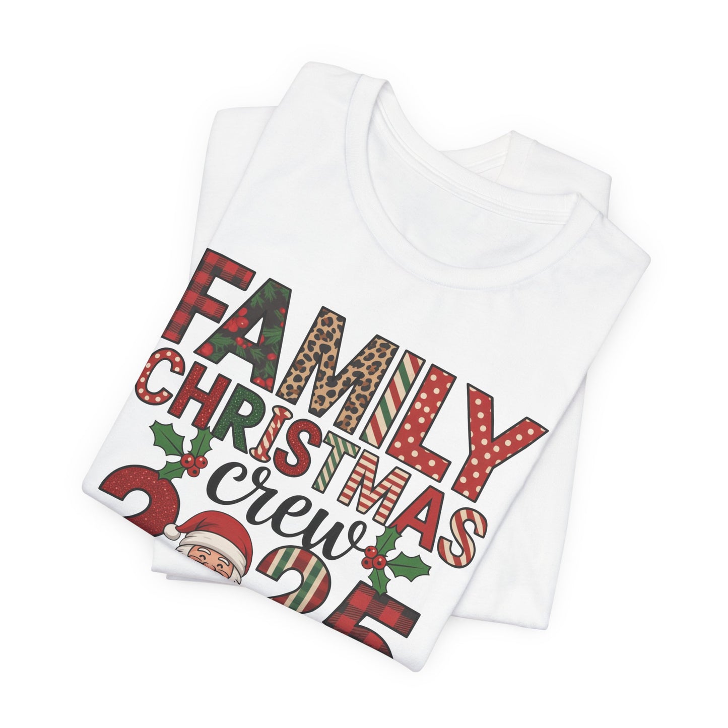 🎅 Family Christmas Crew 2025 T-Shirt – Matching Holiday Santa Tee 🌲✨