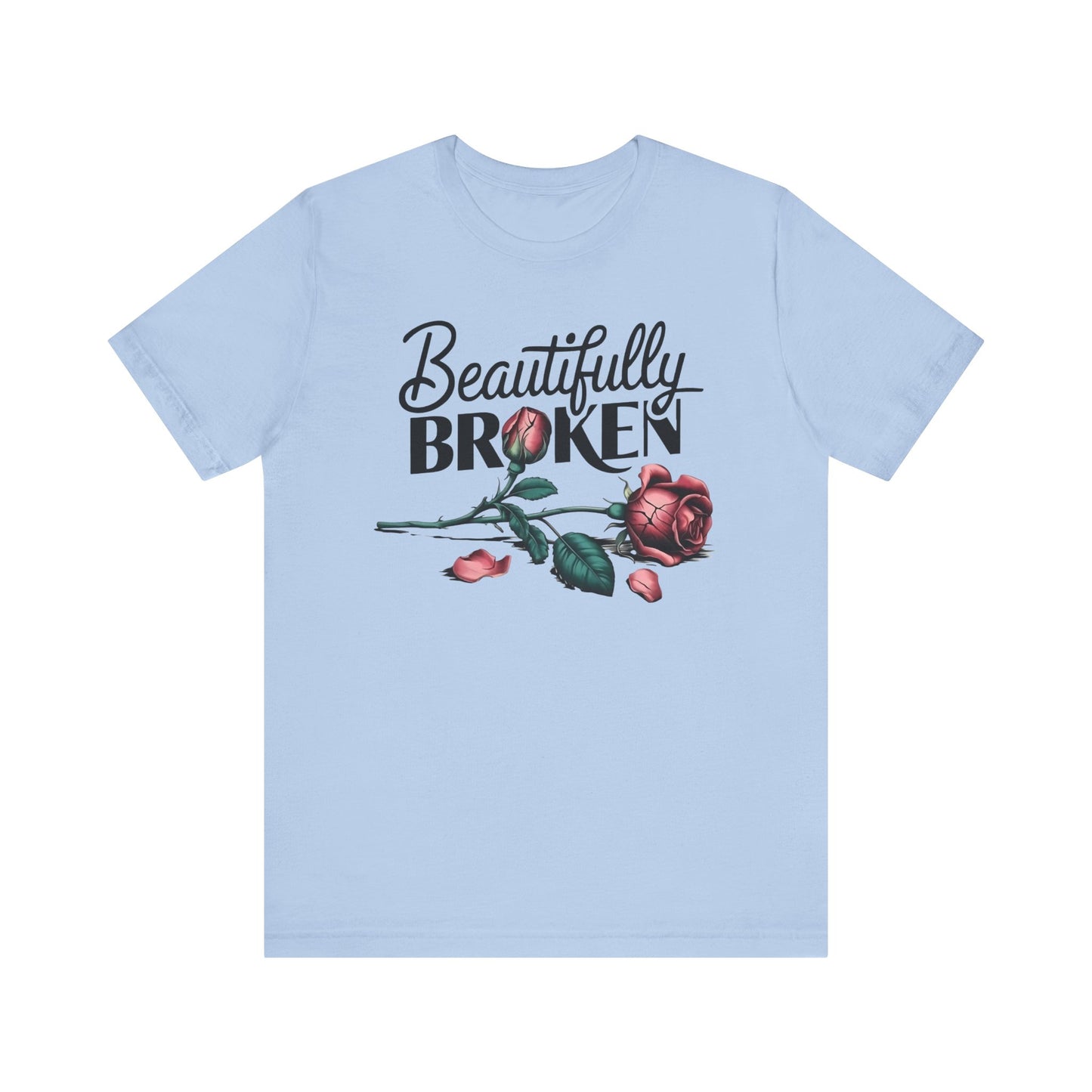 Camiseta Rosa “Beautifully Broken”: una camiseta empoderante con una elegancia suave