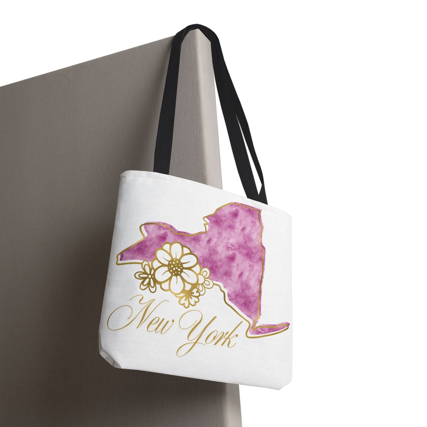 🗽 New York State Floral Tote Bag – Chic, Practical & City Charm 🌸