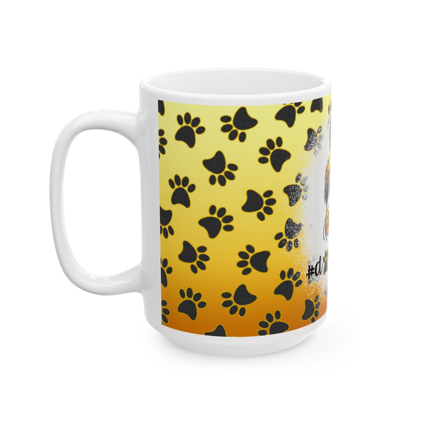 🐾 #dogmomlife – Cute & Fun Mug for Dog Moms 🐶