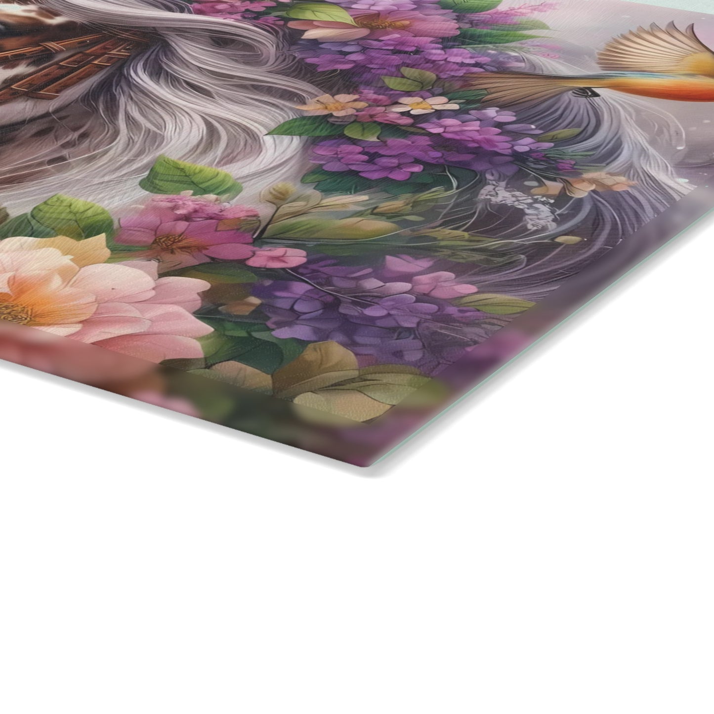 Appaloosas Horse cutting board Tempered Glass Cutting Board Charcuterie Board Chopping Board Housewarming Gift Custom cutting board