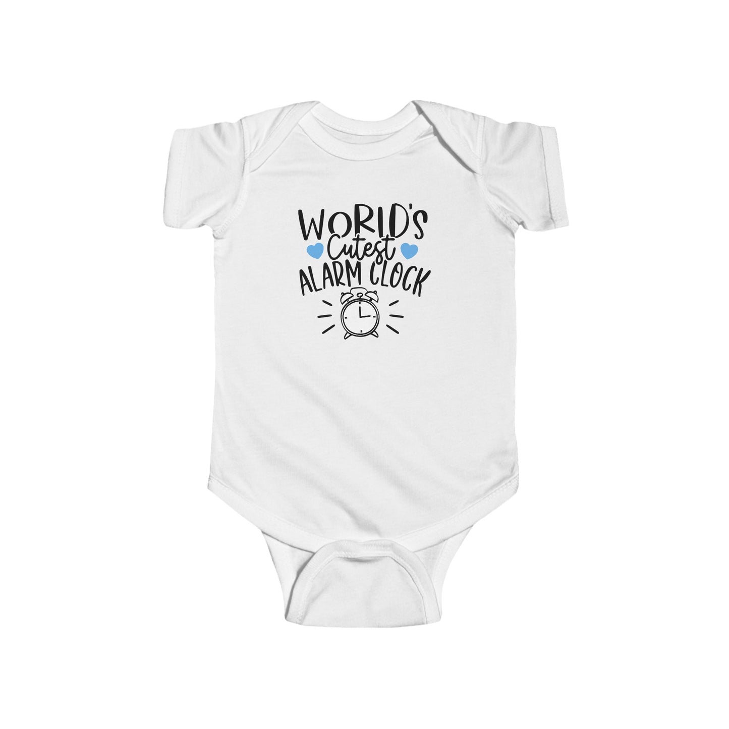 Pijama de bebé con el despertador más bonito del mundo | Divertido mono infantil con diseño de reloj | Disponible en versión orgánica