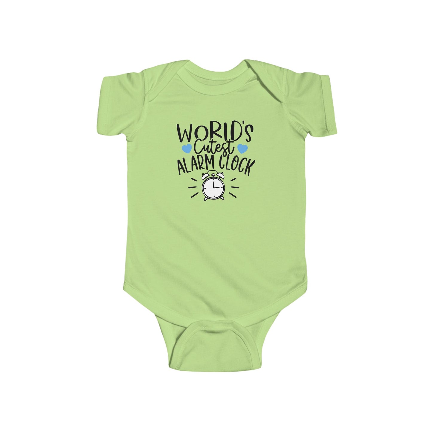 Pijama de bebé con el despertador más bonito del mundo | Divertido mono infantil con diseño de reloj | Disponible en versión orgánica