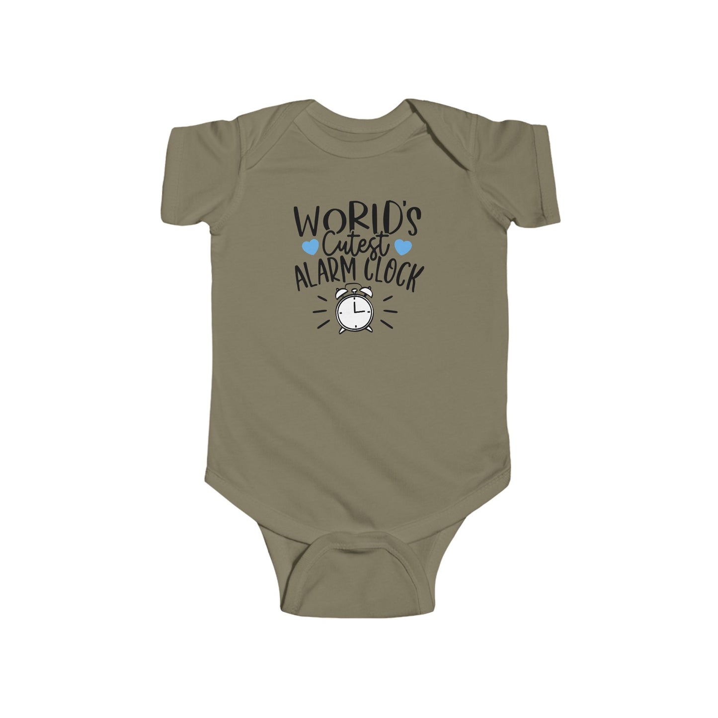 Pijama de bebé con el despertador más bonito del mundo | Divertido mono infantil con diseño de reloj | Disponible en versión orgánica