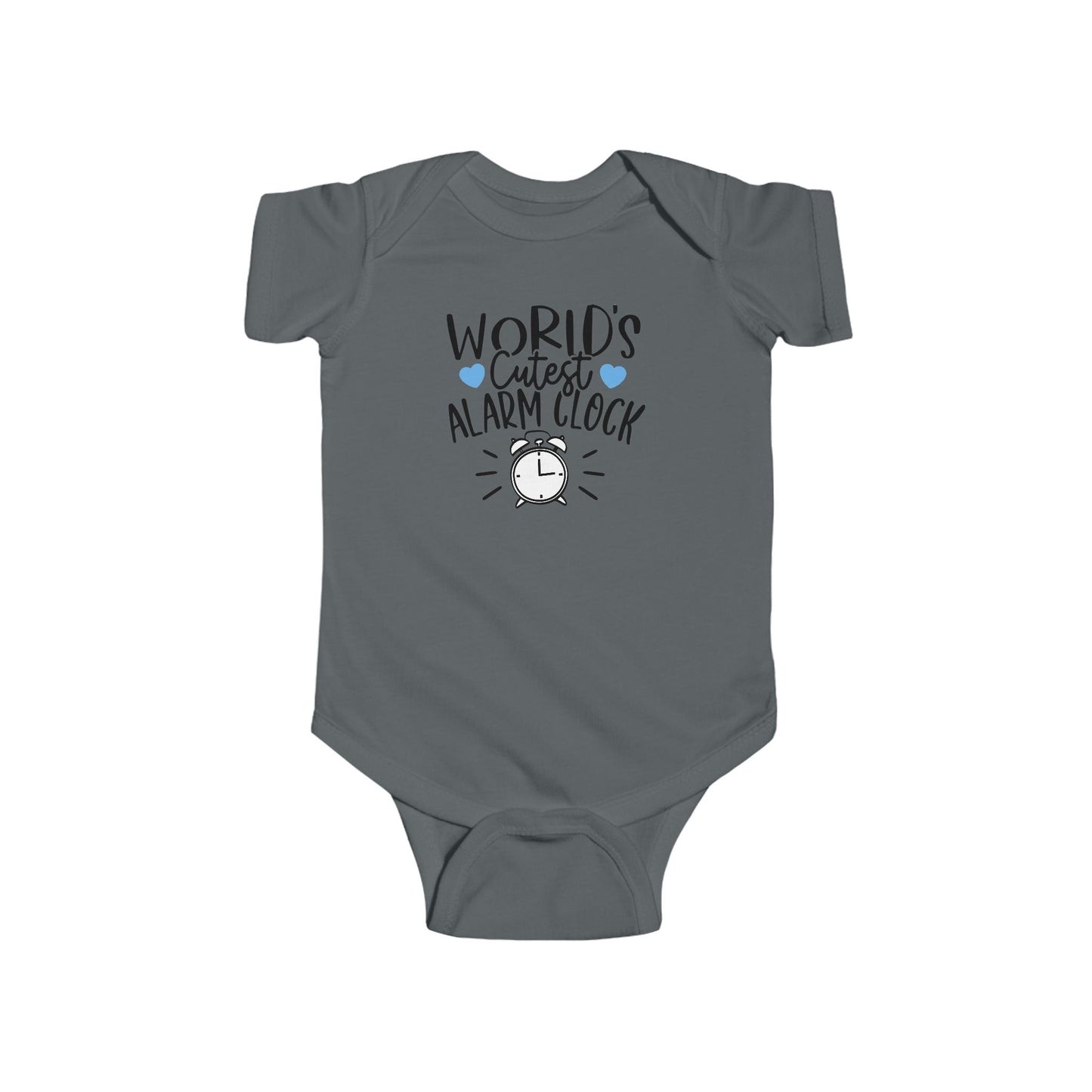 Pijama de bebé con el despertador más bonito del mundo | Divertido mono infantil con diseño de reloj | Disponible en versión orgánica