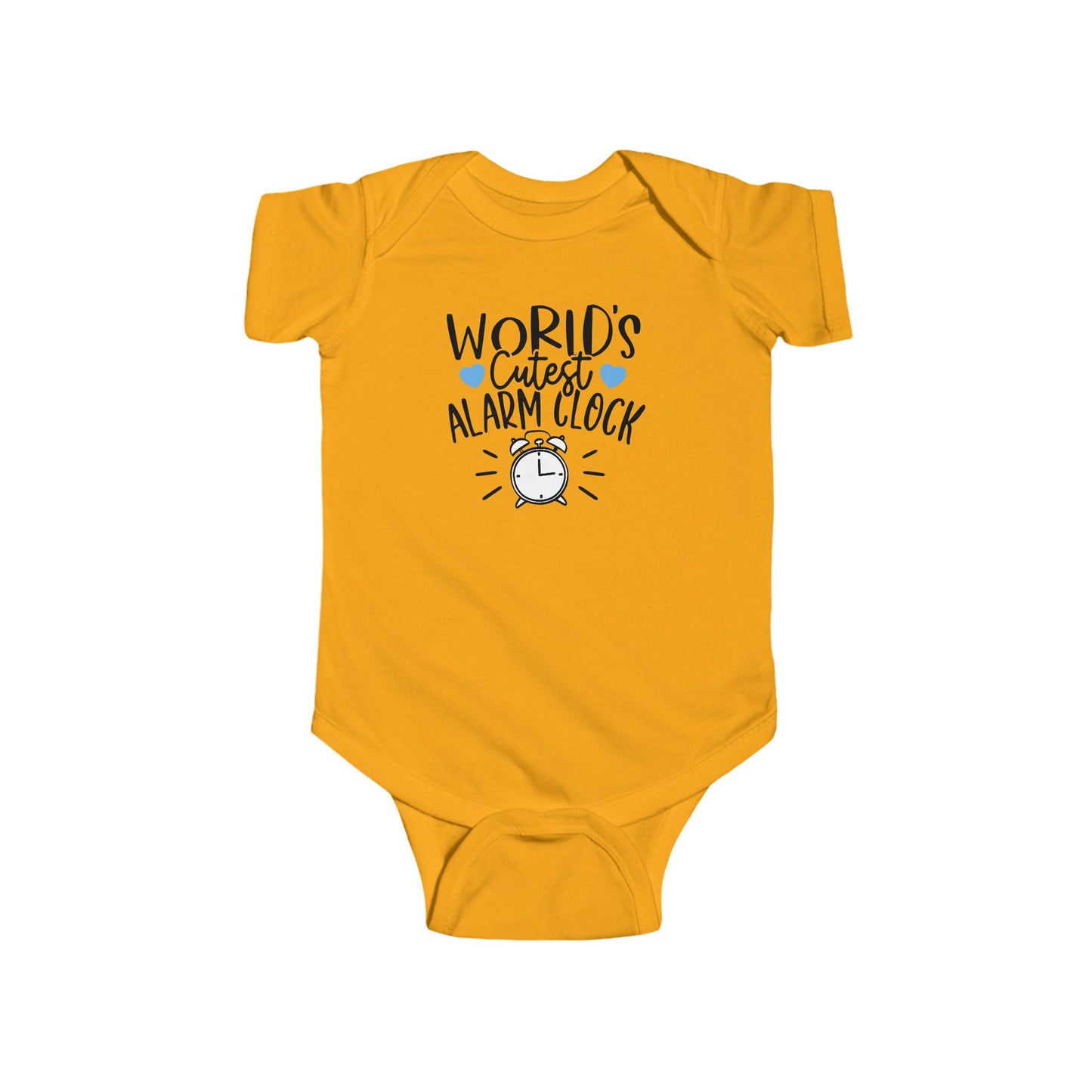 Pijama de bebé con el despertador más bonito del mundo | Divertido mono infantil con diseño de reloj | Disponible en versión orgánica