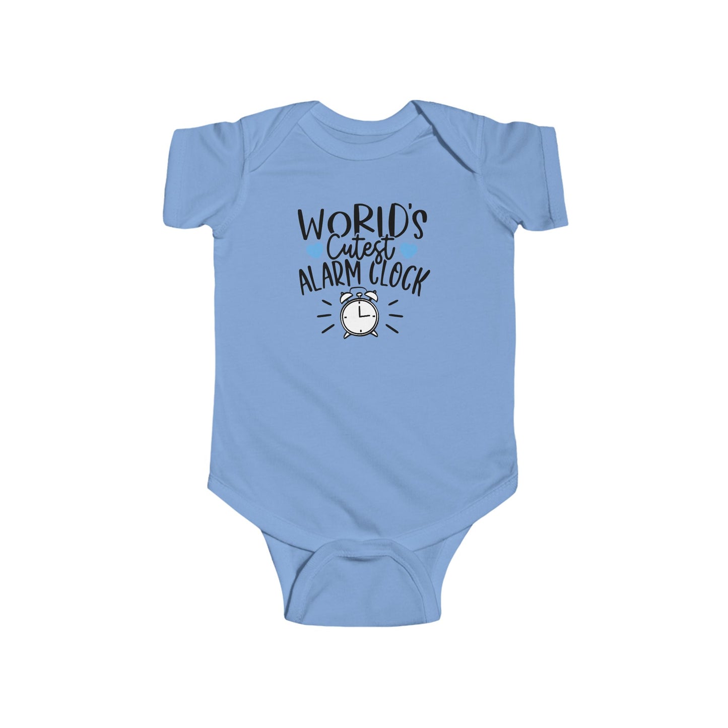 Pijama de bebé con el despertador más bonito del mundo | Divertido mono infantil con diseño de reloj | Disponible en versión orgánica
