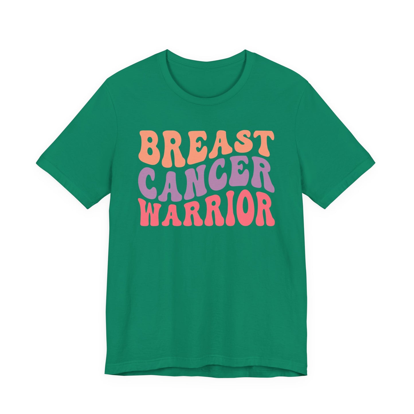 🎗️💪 Breast Cancer Warrior T-Shirt – Bold Retro Awareness Tee for Strength & Support 🌸