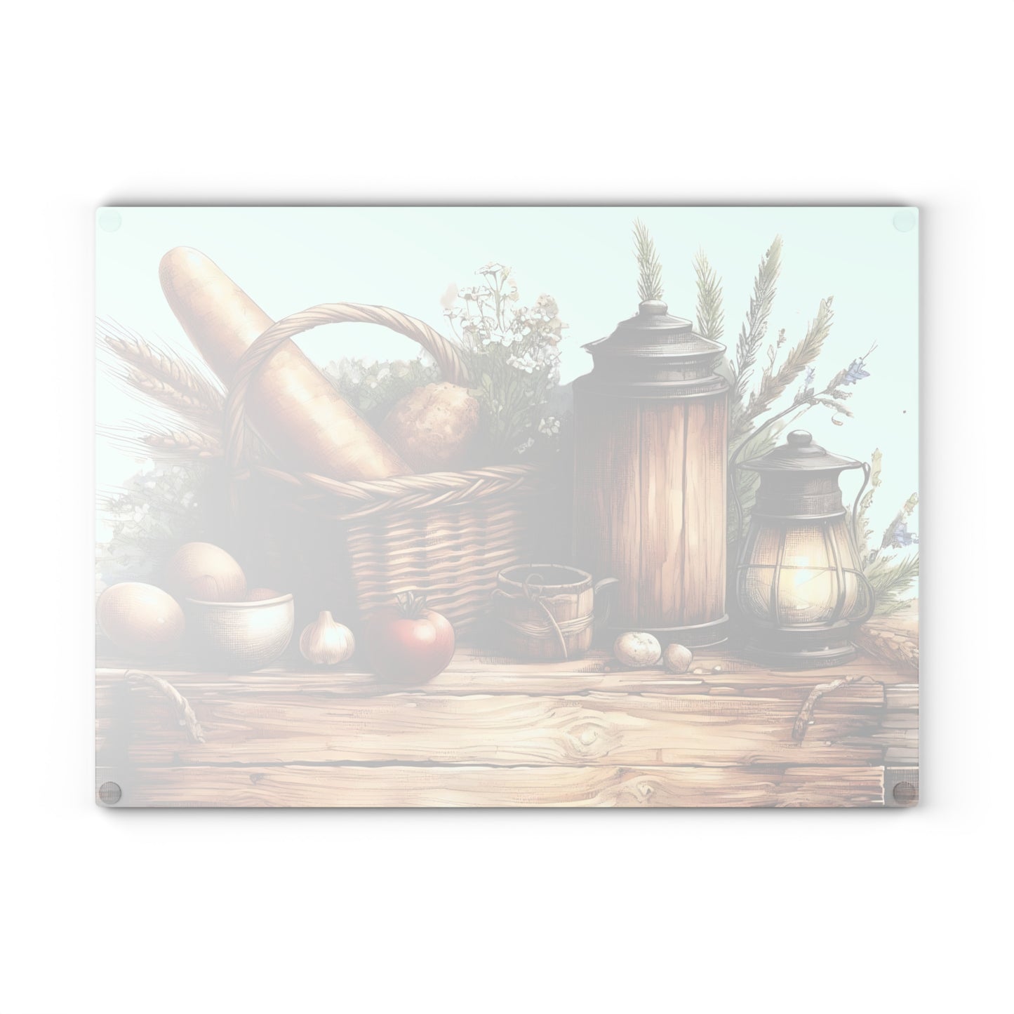 Tabla de cortar de vidrio, tabla de charcutería, tabla de cortar única, tabla de cortar de vidrio templado, regalo de inauguración de la casa, tabla de cortar personalizada