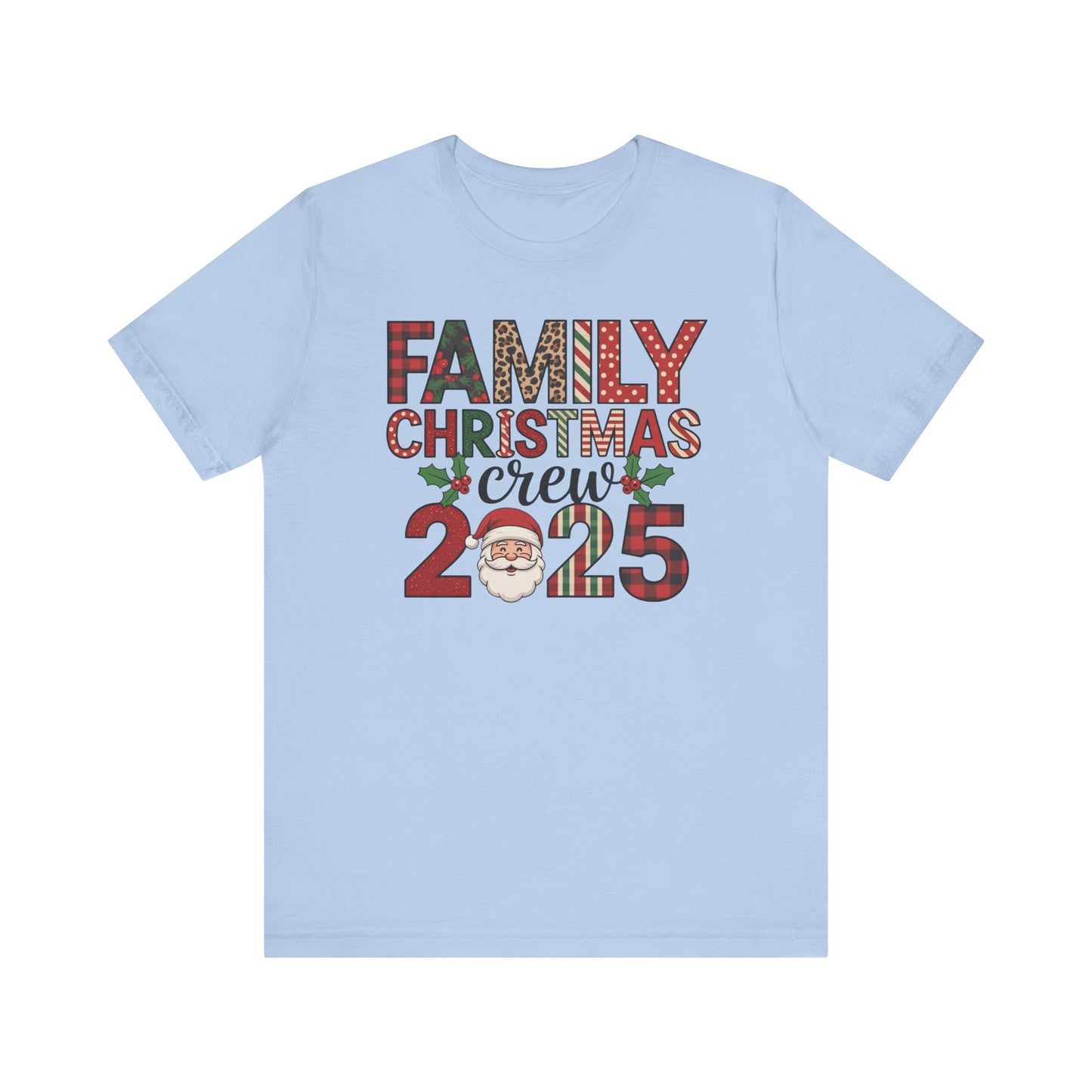 🎅 Family Christmas Crew 2025 T-Shirt – Matching Holiday Santa Tee 🌲✨