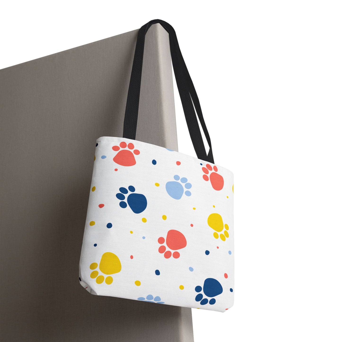 Bolsa de mano con estampado de patas | Para llevar a diario, ideal para amantes de las mascotas