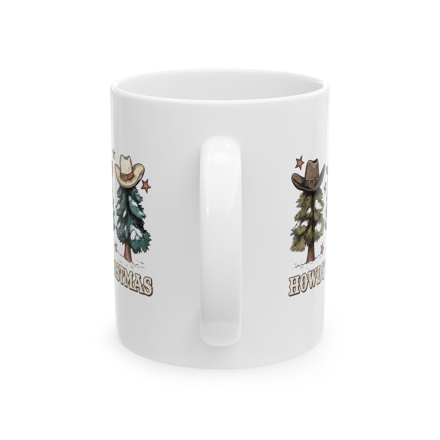 🎄🤠 Howdy Christmas Cowboy Mug – Western Holiday Cheer in Every Sip! ☕⭐