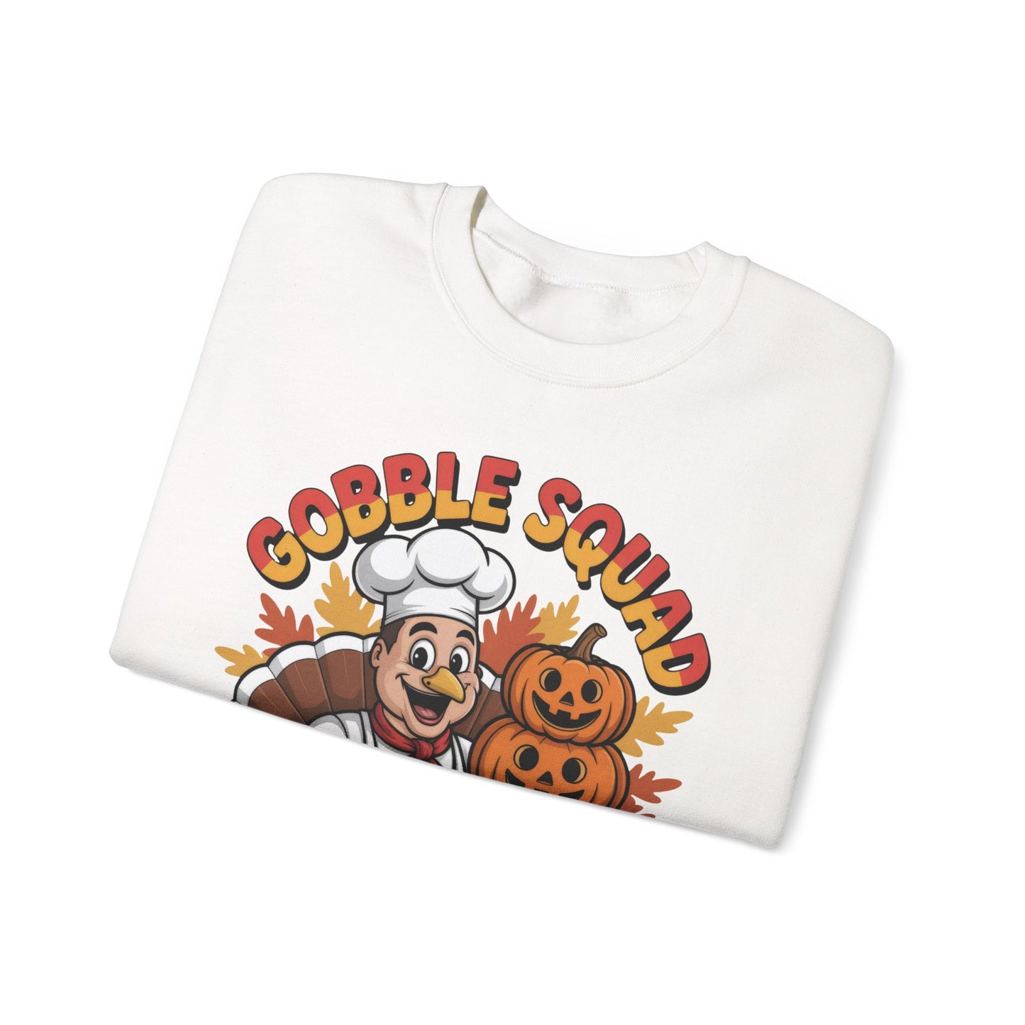 🦃🍂 Gobble Squad Thanksgiving Sweatshirt – Fun Fall Vibes for the Season