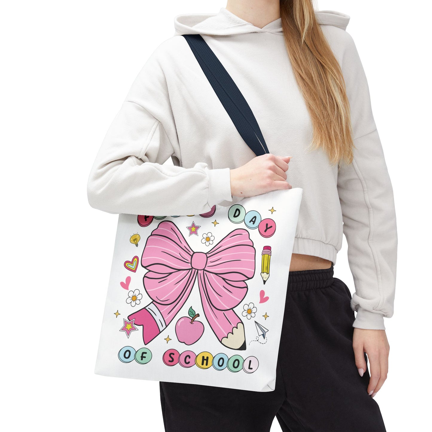 🎀 Coquette First Day of School Tote – Sweet Style for a Smart Start 📚