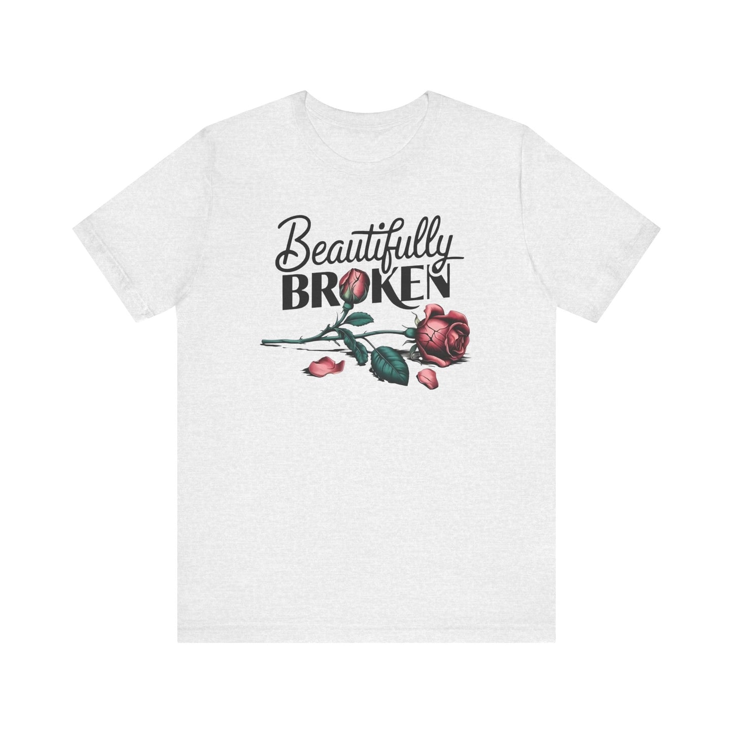 Camiseta Rosa “Beautifully Broken”: una camiseta empoderante con una elegancia suave