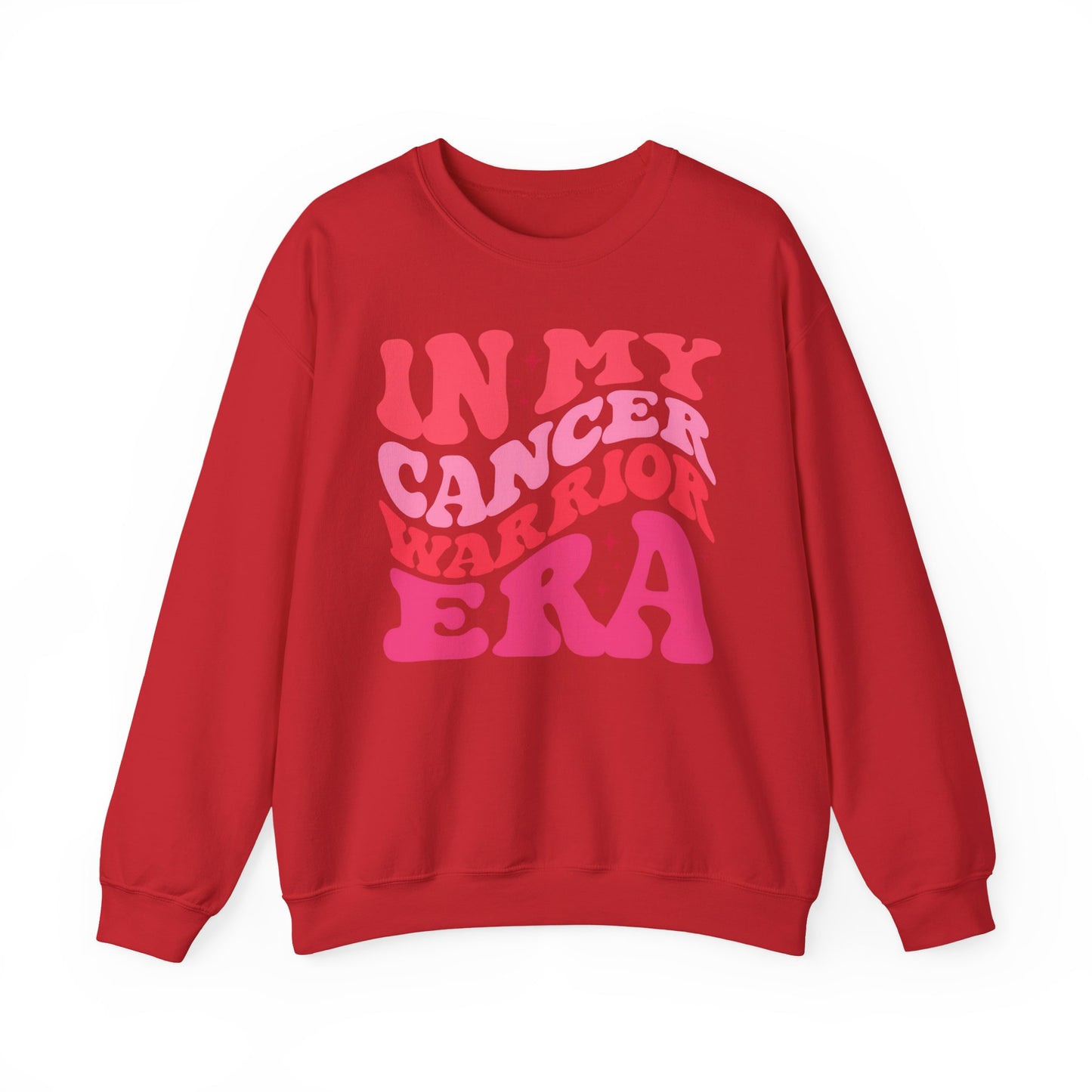 🌟🎀 In My Cancer Warrior Era Sweatshirt – Retro Breast Cancer Awareness Crewneck