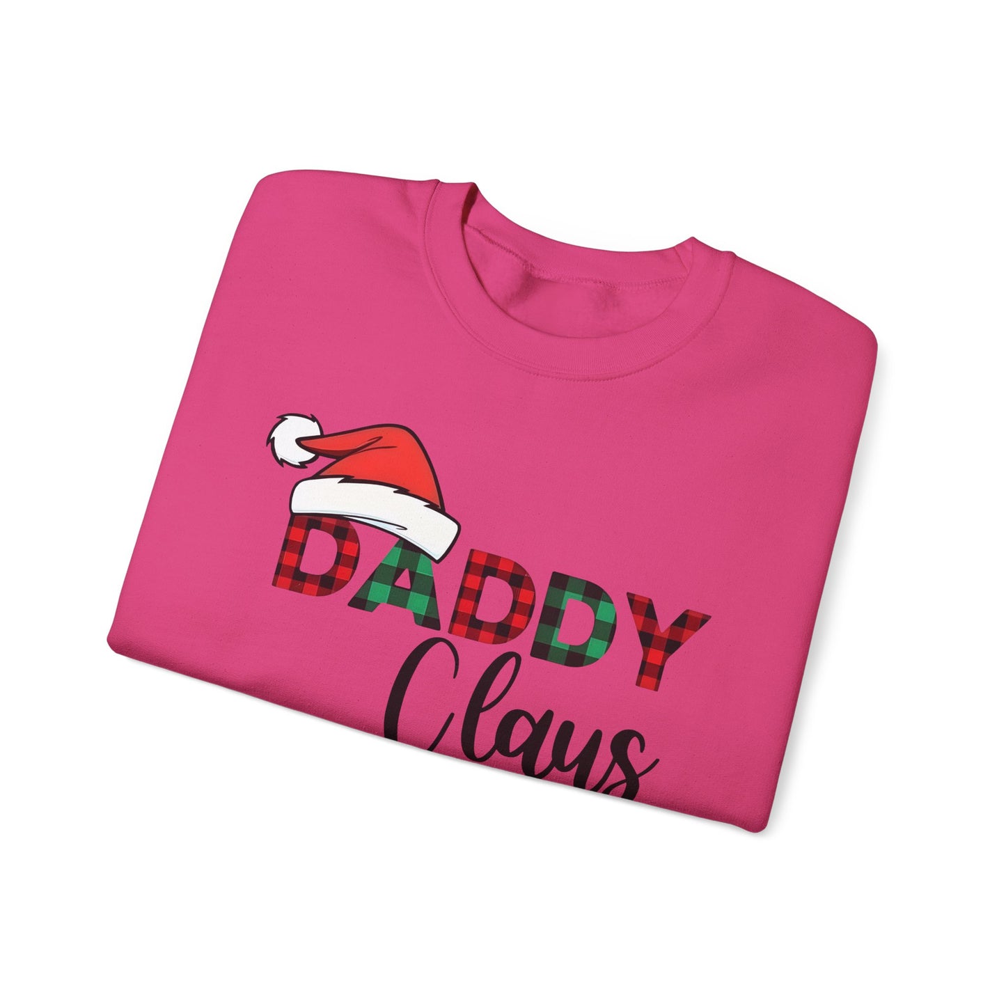 🎅❤️ Daddy Claus Sweatshirt – Cozy Holiday Style for Festive Dads ❄️✨