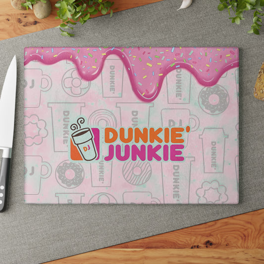 🍩 Dunkie Junkie Cutting Board – Sprinkle Some Sweet Style in Your Kitchen ☕️