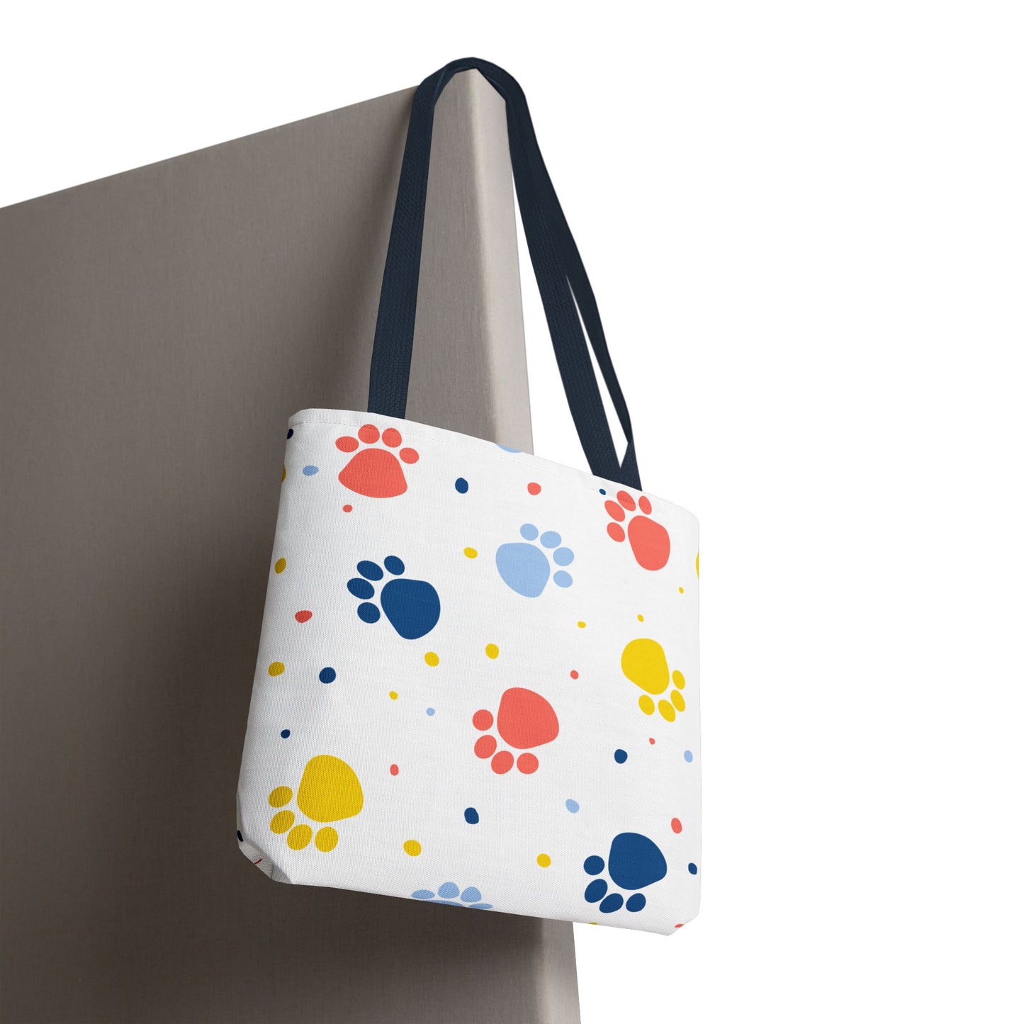 Bolsa de mano con estampado de patas | Para llevar a diario, ideal para amantes de las mascotas
