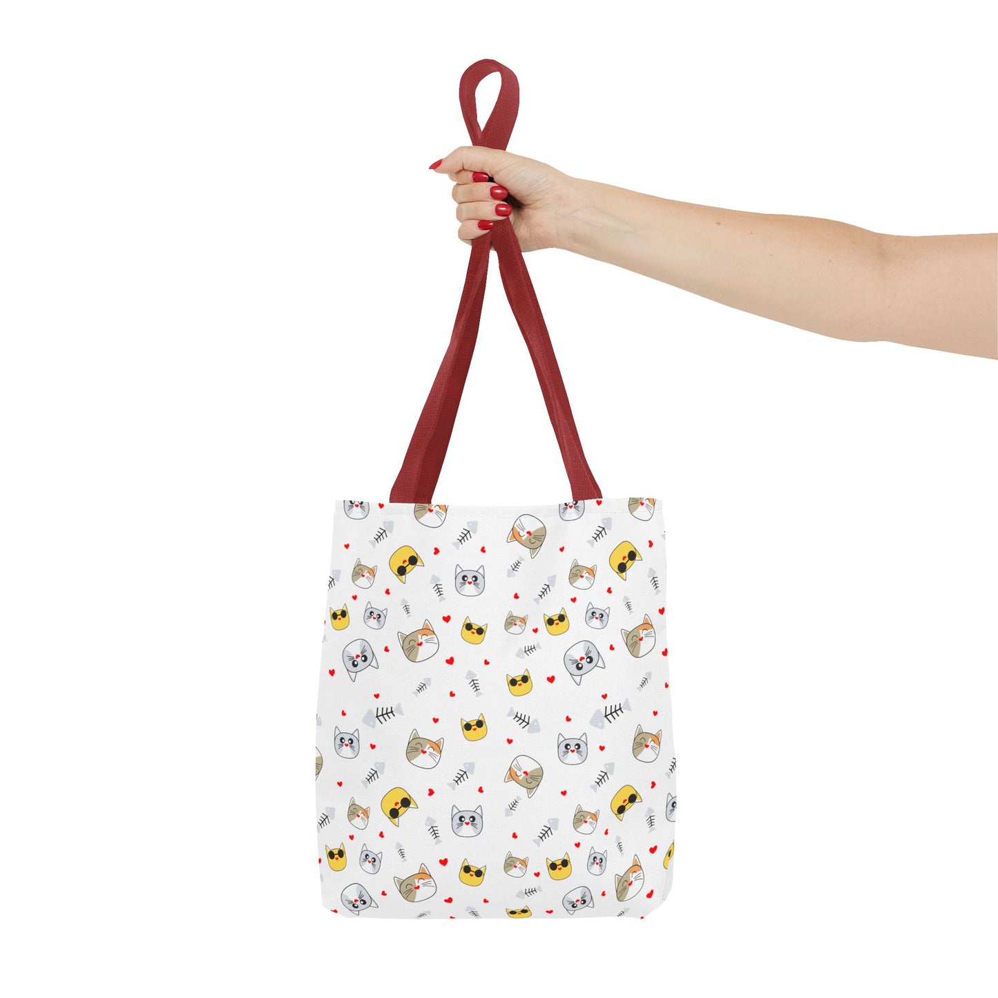 Charming Cat Lover Tote Bag – Durable, Spacious, and Perfect for Shopping, Work, or Everyday Adventures!